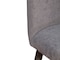 Armen Living Amalie Swivel Counter Stool in Gray Oak Wood Finish with Mocha Fabric 840254332058 - alternate 8